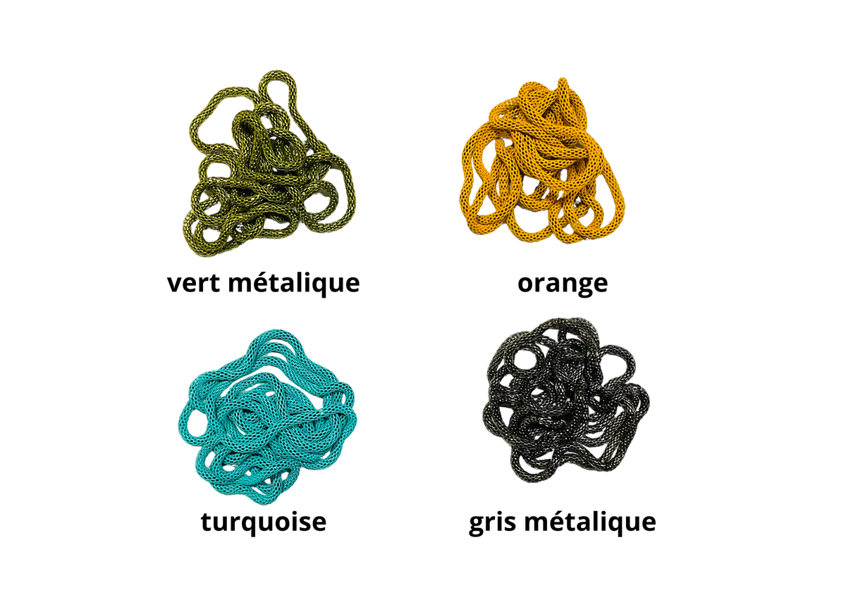 Collier chaine couleur DIE