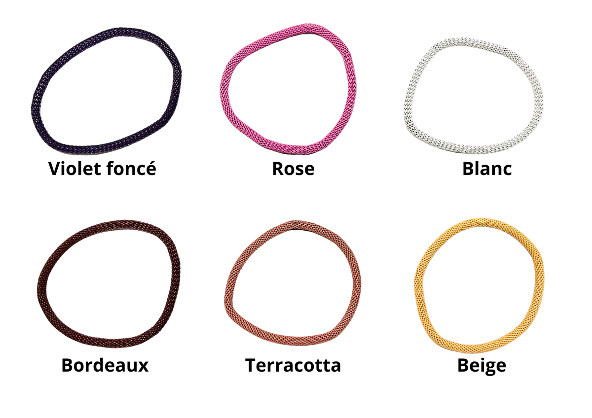 Bracelet chaine couleur DIE