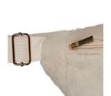 Sac banane fourrure blanche  SEM