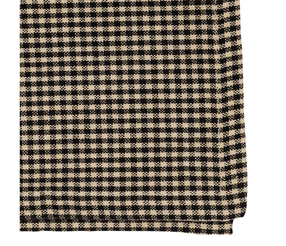 Serviettes coton à carreaux SEM