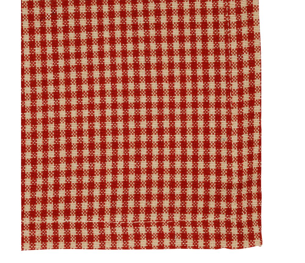 Serviettes coton à carreaux SEM