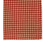Serviettes coton à carreaux SEM