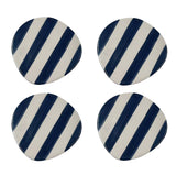 Set de 4 dessous de verre rayures OPJ