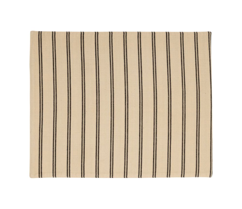 Set de table coton à carreaux et rayures réversible SEM