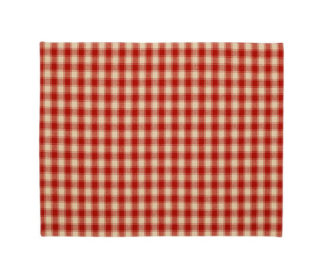 Set de table coton à carreaux et rayures réversible SEM