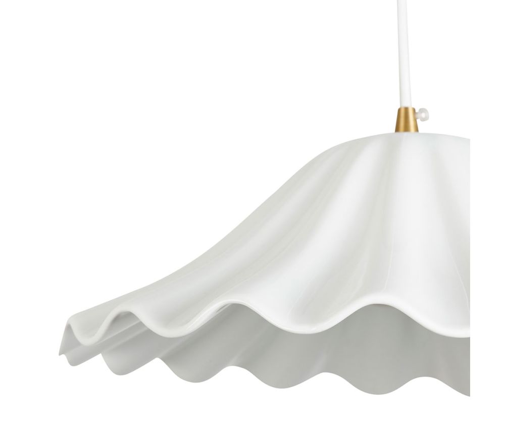 Suspension CLARELIS porcelaine SEM
