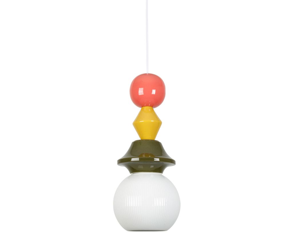 Suspension boules de couleur SEM