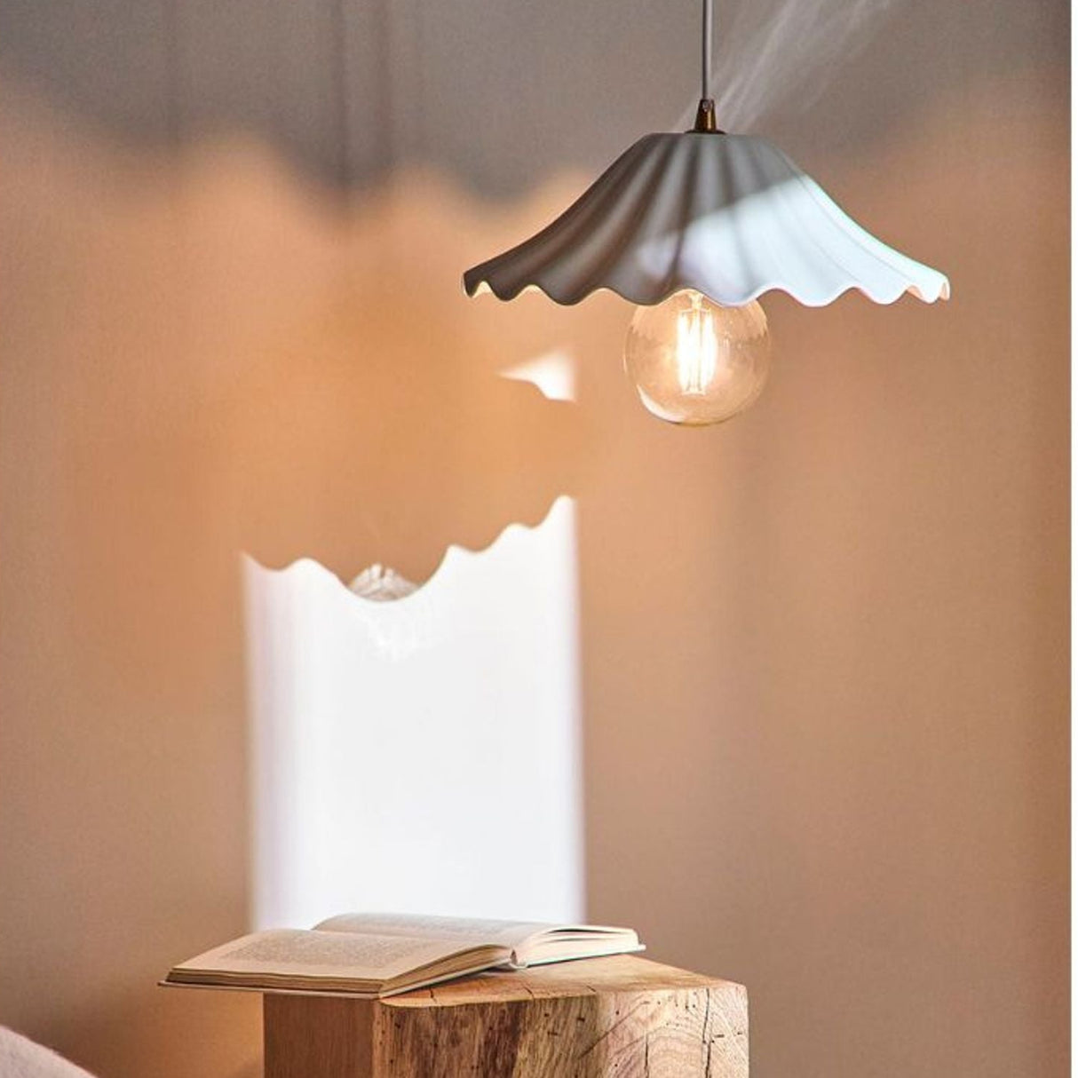 Suspension CLARELIS porcelaine SEM