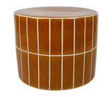 Table basse carrelage moutarde SEM
