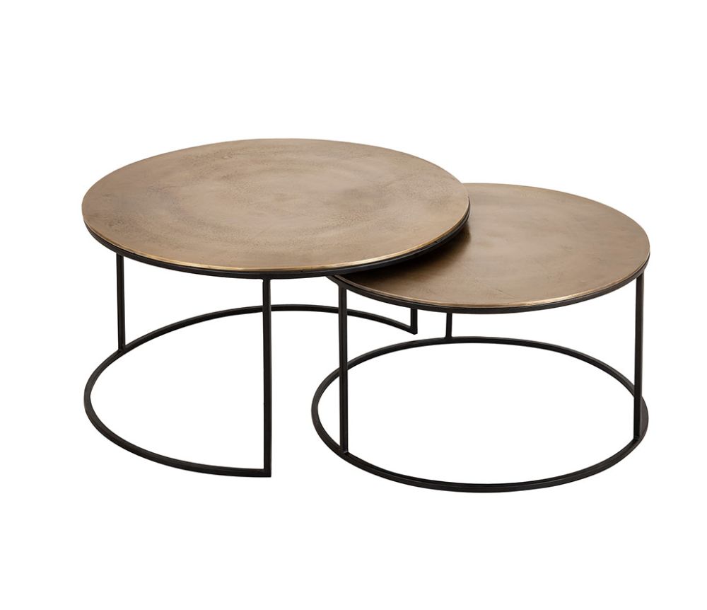 Tables gigognes métal XL   COT