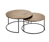 Tables gigognes métal XL   COT