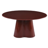 Table basse en verre TREFLE ZAG