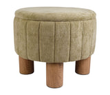 Tabouret coffre velours COT