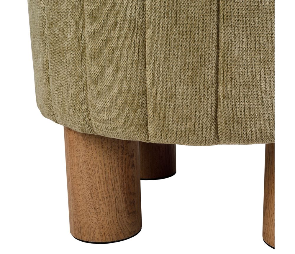 Tabouret coffre velours COT