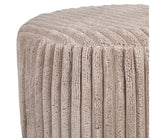 Tabouret rond velours côtelé SEM