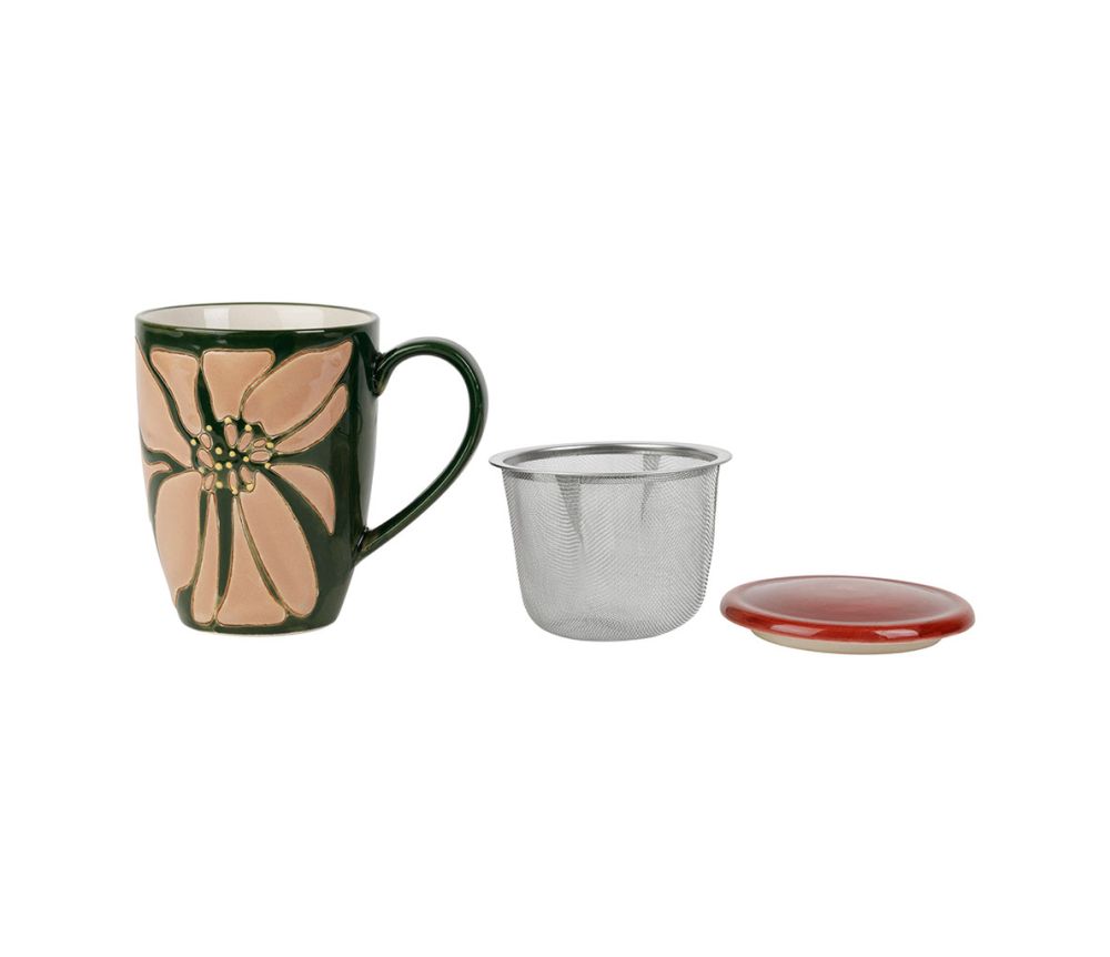 Tisanière Boho verte SEM