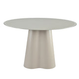 Table de salle à manger en verre TREFLE ZAG