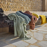 Plaid coton lavé VANLY HAO