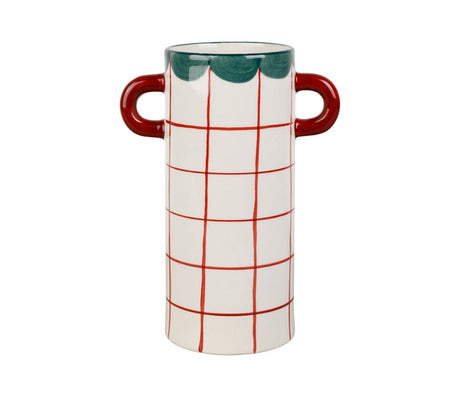 vase anses carreaux SEM