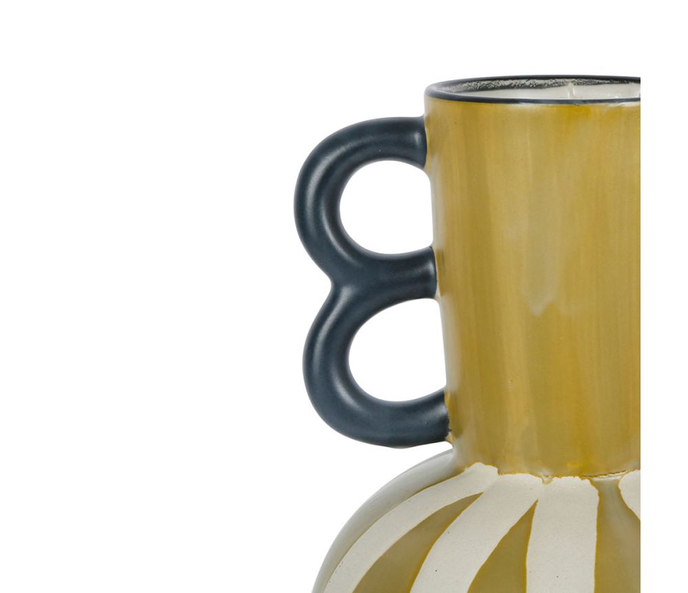 Vase moutarde deux anses SEM