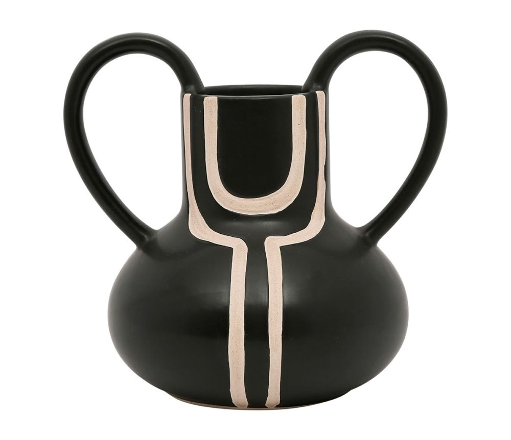 Vase deux anses bicolore  SEM