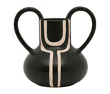 Vase deux anses bicolore  SEM