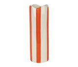 Vase cylindre rayé artist SEM