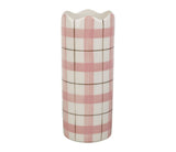 Vase cylindre carreaux SEM
