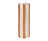 Vase cylindre rayé artist SEM