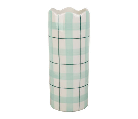 Vase cylindre carreaux SEM