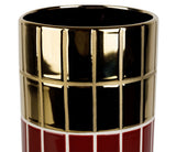 Vase carrelage et doré SEM