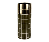 Vase carrelage et doré SEM