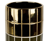 Vase carrelage et doré SEM