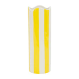 Vase cylindre rayé artist SEM