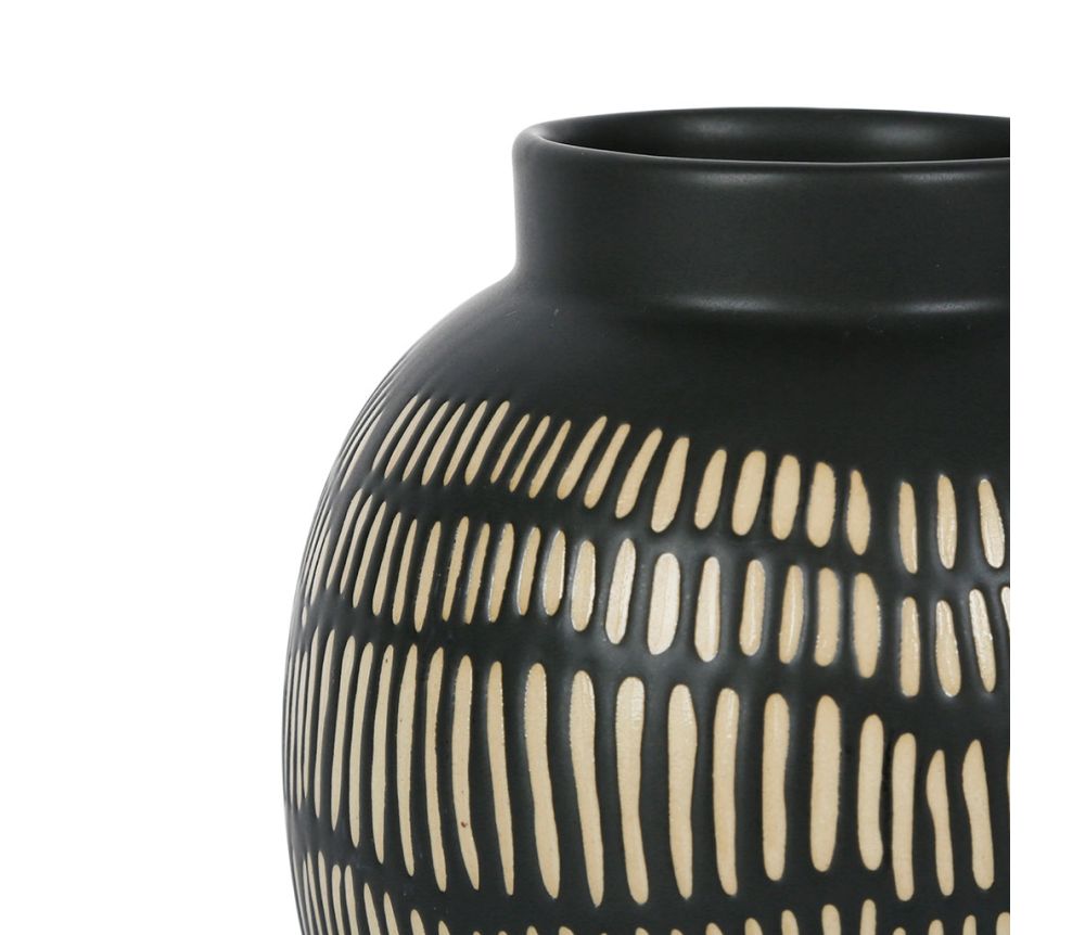 Vase lignes noires SEM