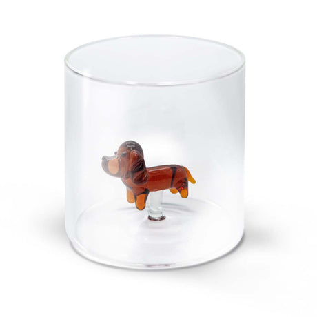 Gobelet verre figurine WD