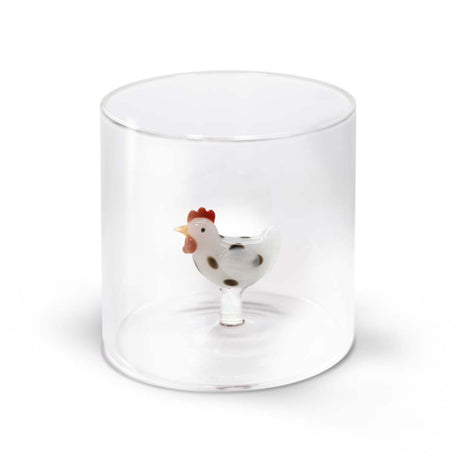 Gobelet verre figurine WD