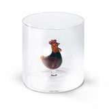 Gobelet verre figurine WD
