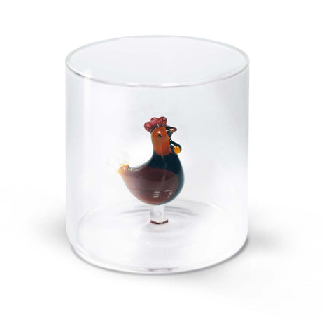 Gobelet verre figurine WD