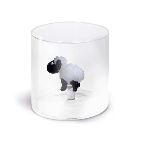Gobelet verre figurine WD